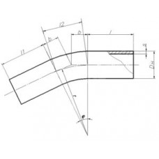 СТО ЦКТИ 321.03-2009 Отводы крутоизогнутые для трубопроводов пара и горячей воды тепловых станций.