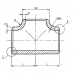 Тройники равнопроходные штампованные  94.155-МР