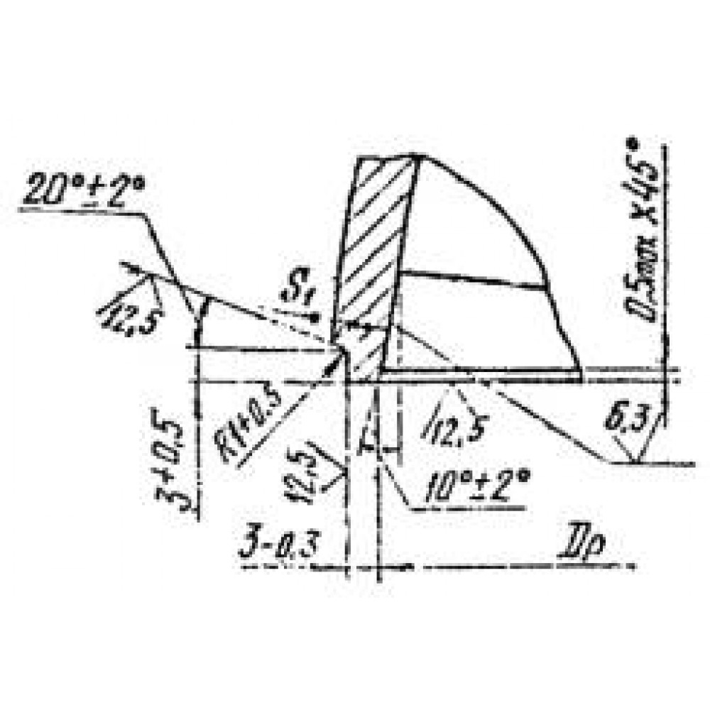 ОСТ 34-10-418-90 - Отводы крутоизогнутые ОСТ 34-10-418-90 - Отводы крутоизогнутые
