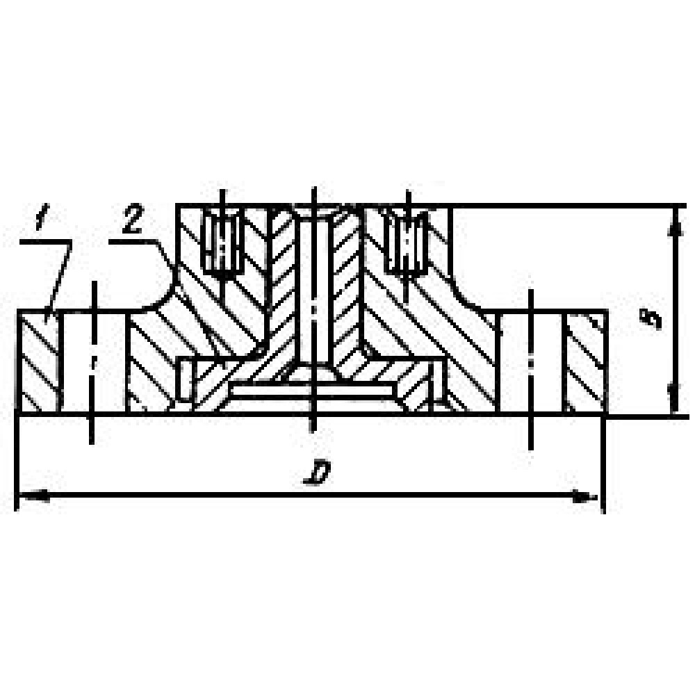 ГОСТ 22814-83 - Фланец переходной