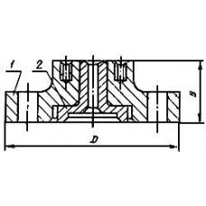 ГОСТ 22814-83 - Фланец переходной