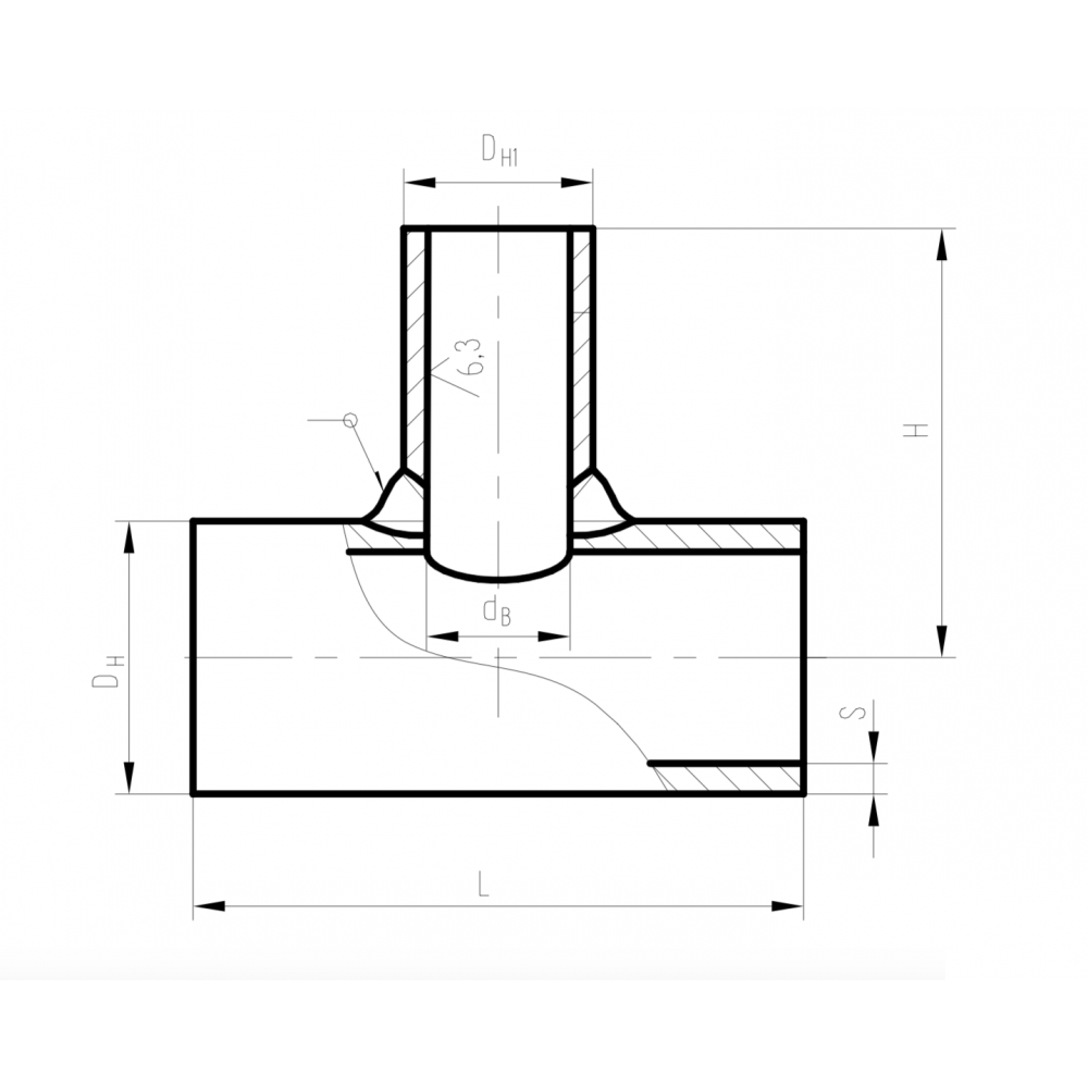 ОСТ 34.42.674-84 - Тройники